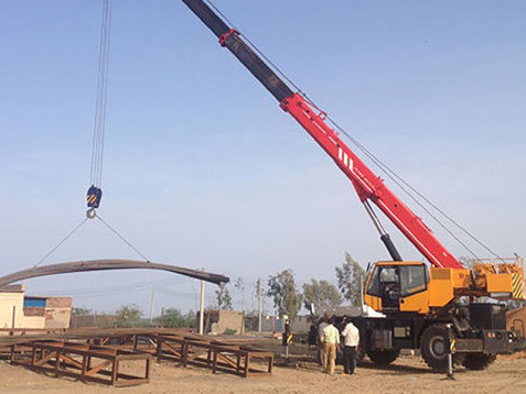 Lifting Hoisting Machinery Factory Price 75 ton SRC750C rough terrain crane price for sale