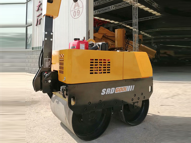 Hot selling 595kg Vibratory Road Roller Mini Compactador De Rodillos SRD600L