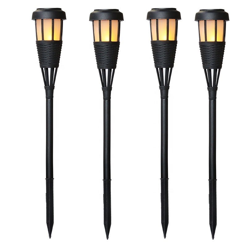 Hot Sales 6L LED Solar Ground Insert Light Warm White Flame Decorative Garden Lights for Outdoor