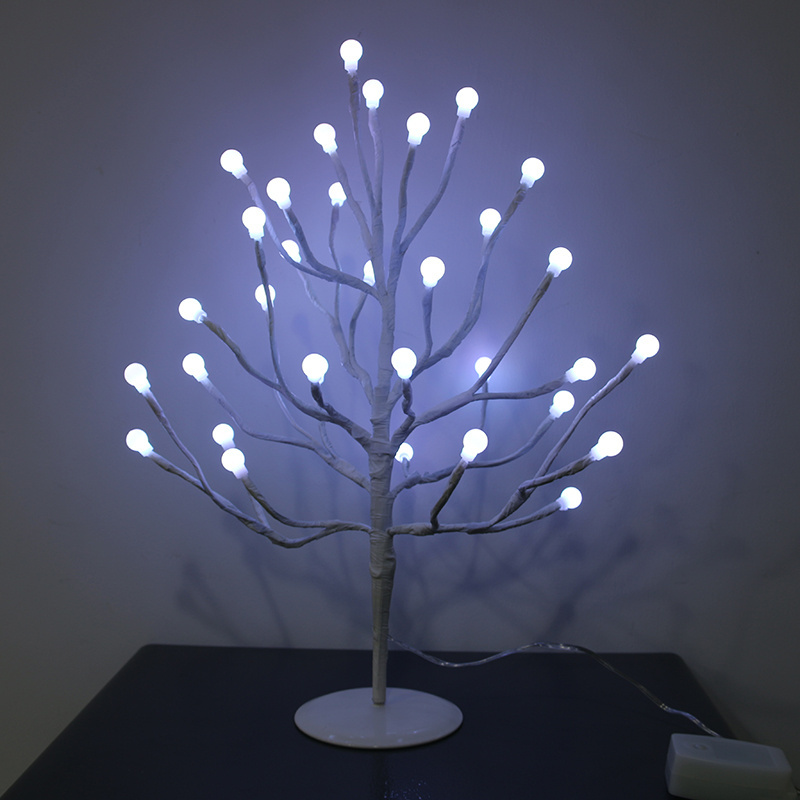 New arrivals battery operated 33L RGB led tree lamp for party wedding decoration lighting or holiday christmas tree lights