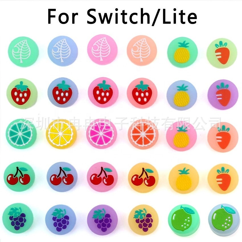 Luminous protective cap Non-slip lite silicone cap Suitable for Nintendo switch Rocker Joystick cap NS Thumb Stick Grip