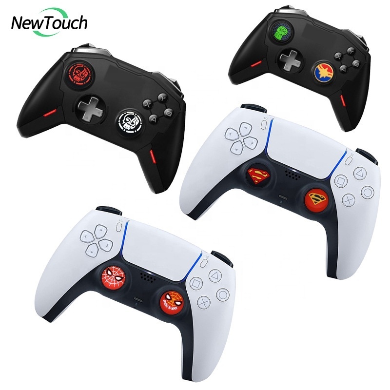 NEW TOUCH Silicone Controller Thumb Grip Joystick Cover Switch Lite Cap  For Xbox/PS4/PS5/Switch Pro Controller Universal Use