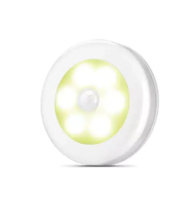 Kanlong convenient and high quality motion sensor night light with magnet adhesive iron sheet