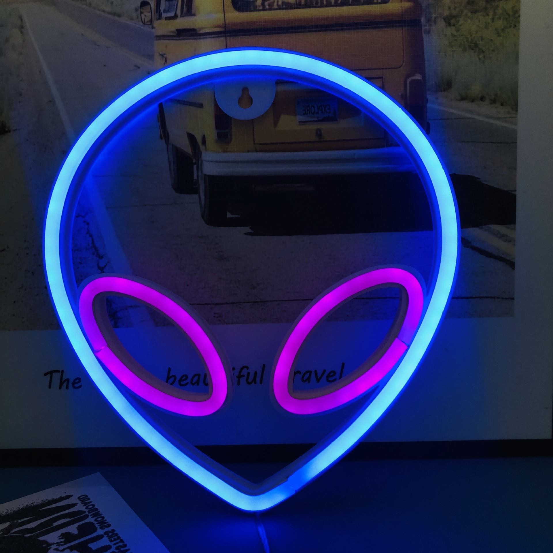 Halloween Decoration LED Neon Light USB&Battery Powered Custom Hanging Neon Sign Lighting