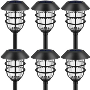 Outdoor Solar Garden Stake Light with Flickering Flame Torch for Yard Pathway Porch Fence Patio Garden