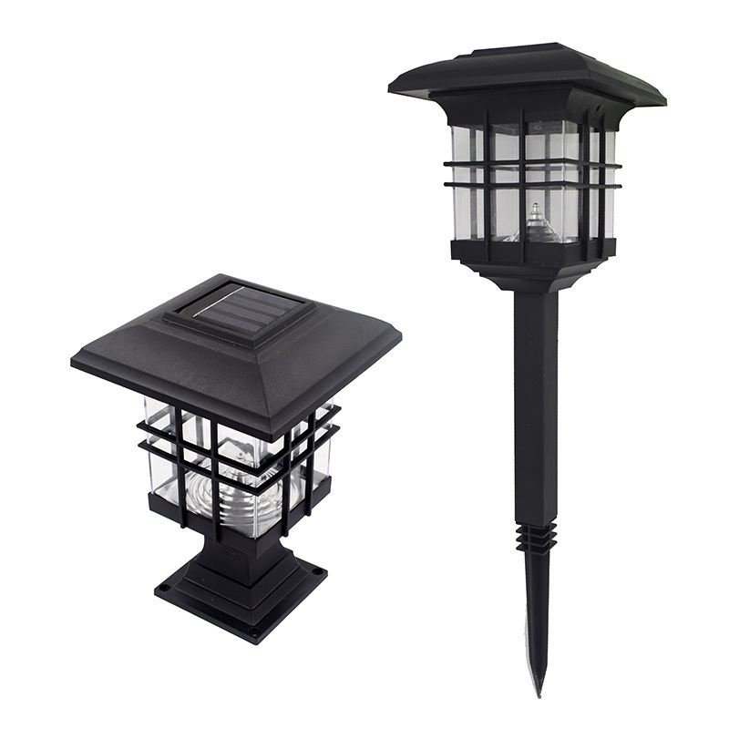 Outdoor Solar Garden Stake Light with Flickering Flame Torch for Yard Pathway Porch Fence Patio Garden