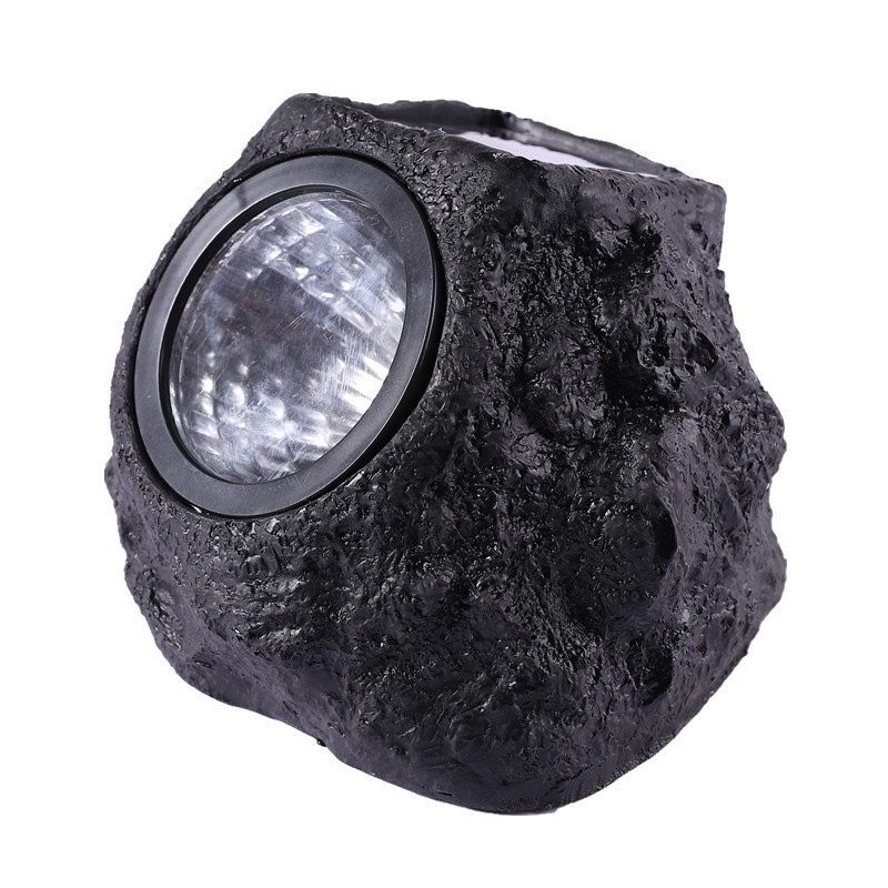 Newish Outdoor Pathway Solar Resin Simulation Stone Landscape LED Garden Lights