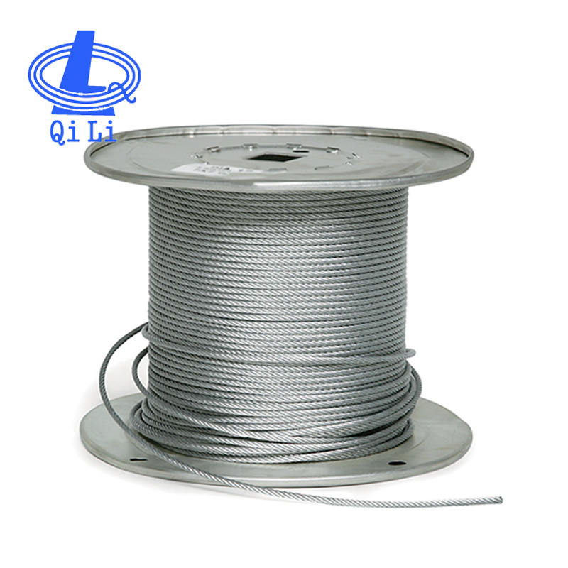 Sus 304 Stainless Steel Wire Rope /Stainless Steel Soft Wire Rope 316L/Stainless Steel Spring Wire Rope in Nantong