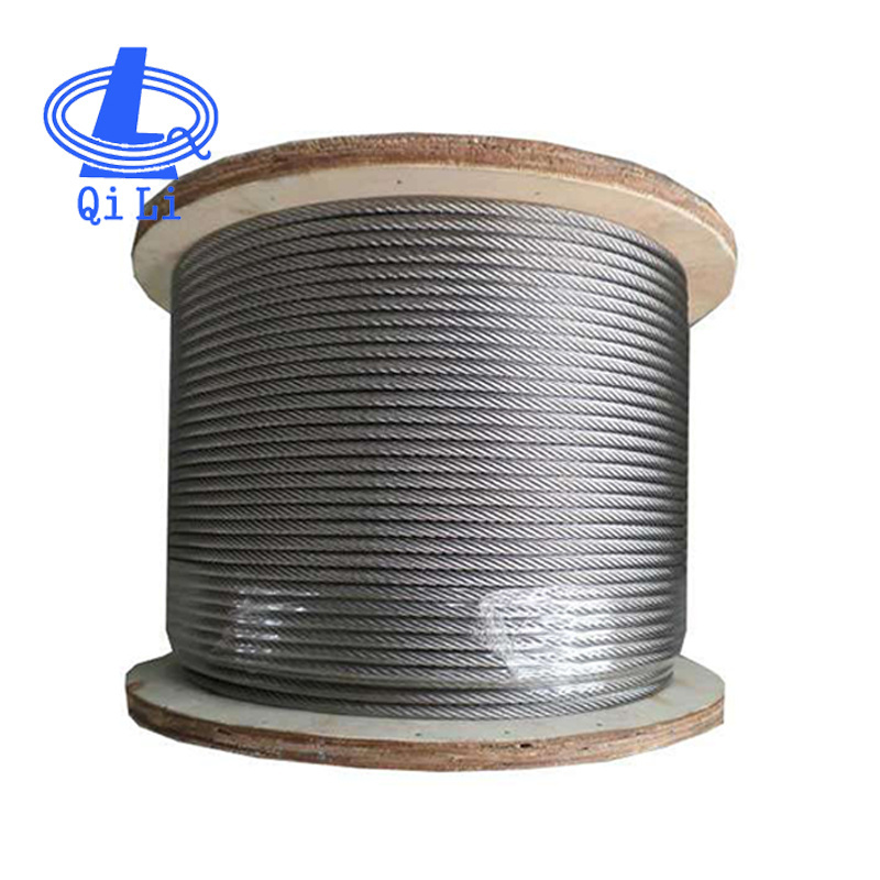 Sus 304 Stainless Steel Wire Rope /Stainless Steel Soft Wire Rope 316L/Stainless Steel Spring Wire Rope in Nantong