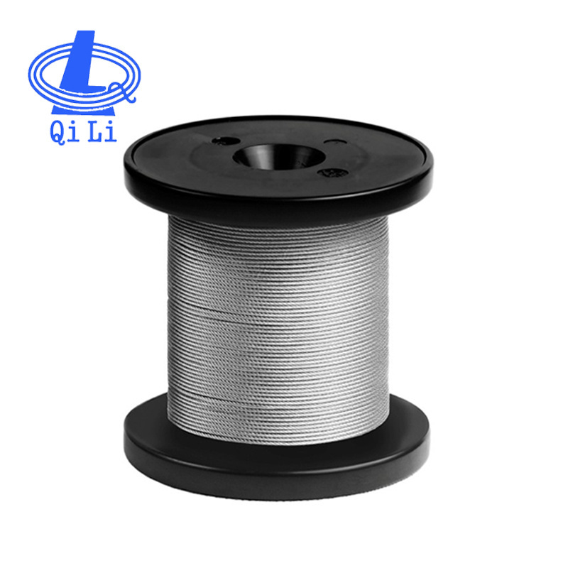 Sus 304 Stainless Steel Wire Rope /Stainless Steel Soft Wire Rope 316L/Stainless Steel Spring Wire Rope in Nantong