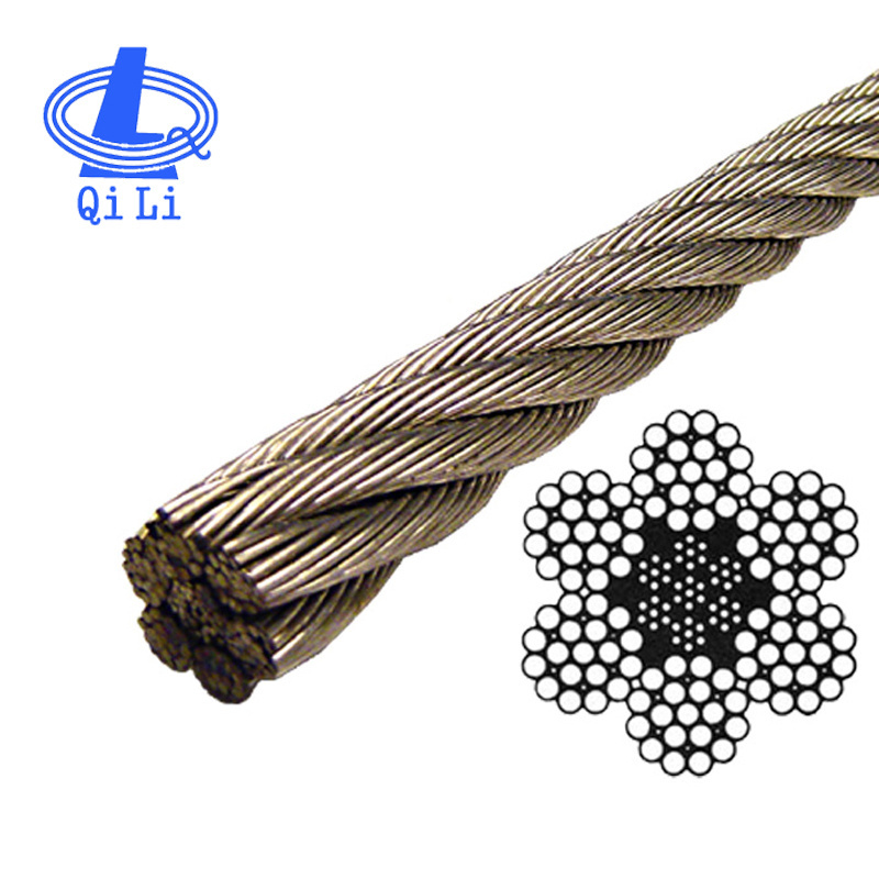 Sus 304 Stainless Steel Wire Rope /Stainless Steel Soft Wire Rope 316L/Stainless Steel Spring Wire Rope in Nantong