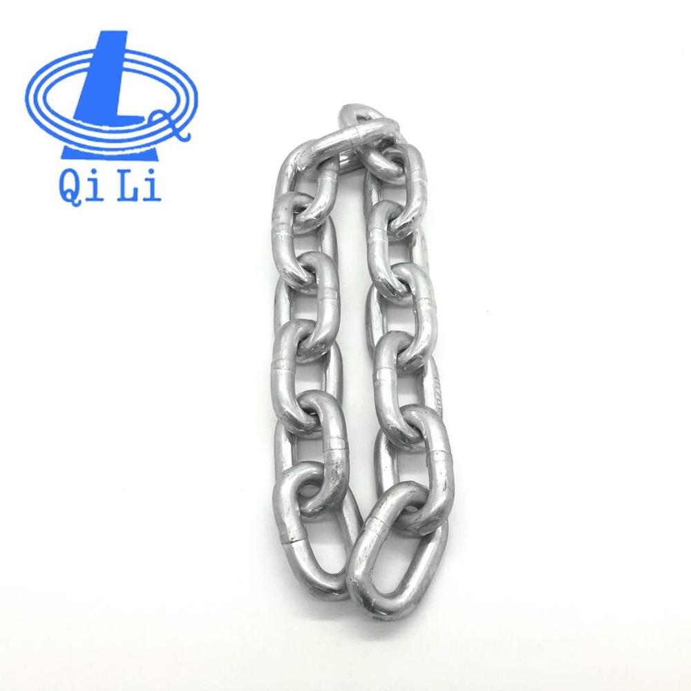 factory price 6mm DIN5685A/C zinc plated swing chain