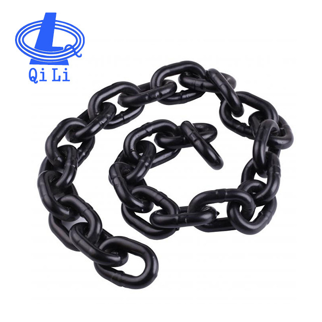 Black G100 Lifting Chains G80 Heavy Duty Load Lifting Chain