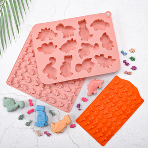 Wholesale custom jelly candy silicone mold diy chocolate mold silicone for chocolate and candy set silicone molds