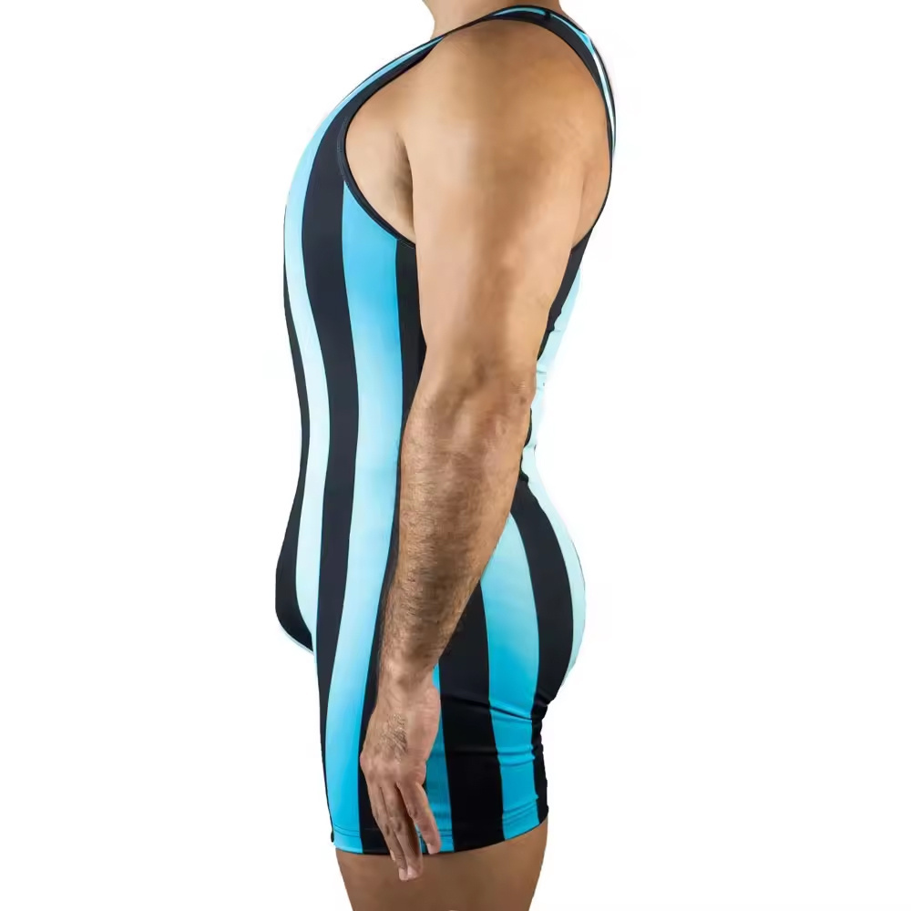 Reverse sexy men suit uniform America Russia cool cheap freestyle wrestling singlets