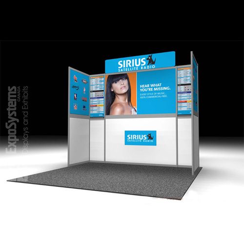 Tradeshow Display Standard Size Exhibition Stand Booth 3X3 Standard Exhibition booth