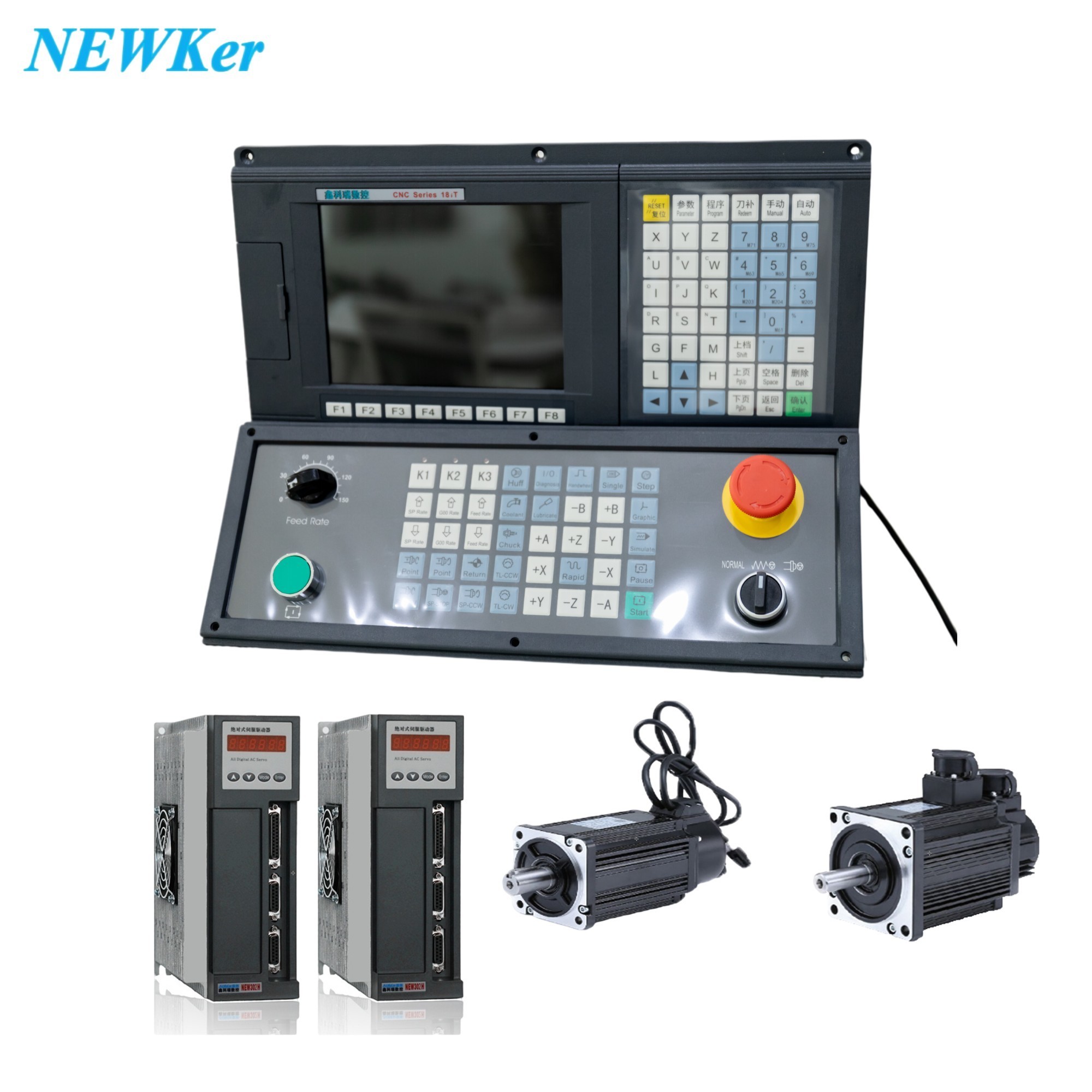 Lathe and Milling CNC Machine PLC Controller Cnc990tdb 3 Widely Used 3 Axis controller Support Plant Swing Weight