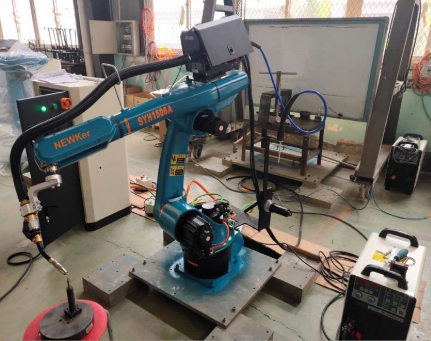 automatic welding machine weld robot manipulator robot arm with automatic soldering machine