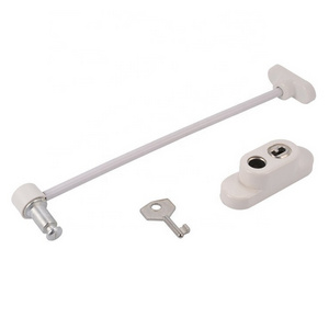 Baby Safety White Refrigerator Door Lock With Keys Fridge Freezer Lock Child Safety Door Baby Lock