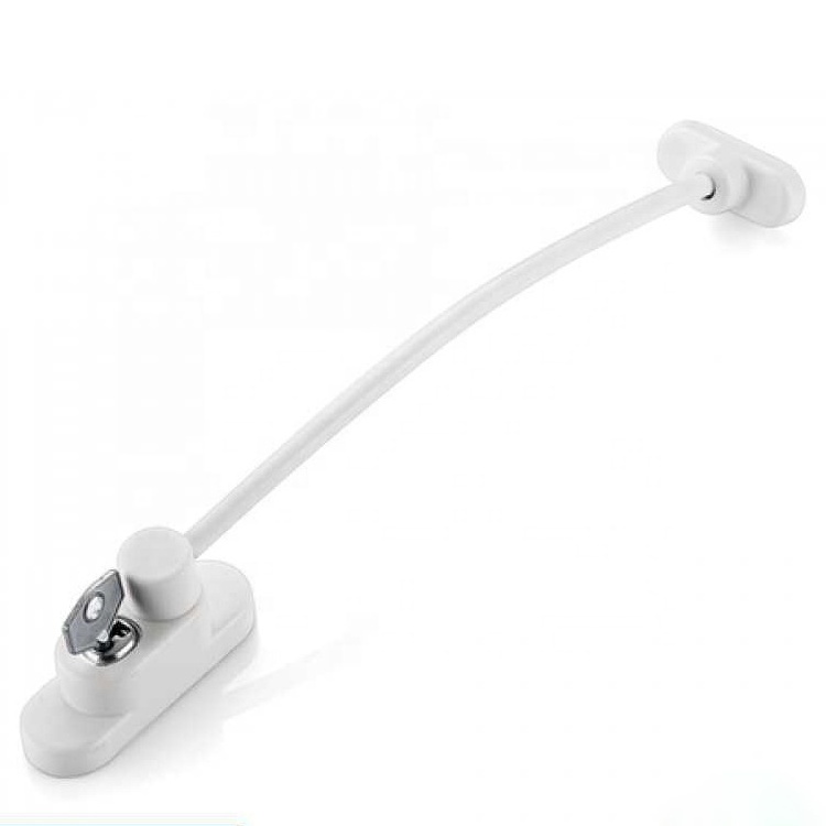 Baby Safety White Refrigerator Door Lock With Keys Fridge Freezer Lock Child Safety Door Baby Lock