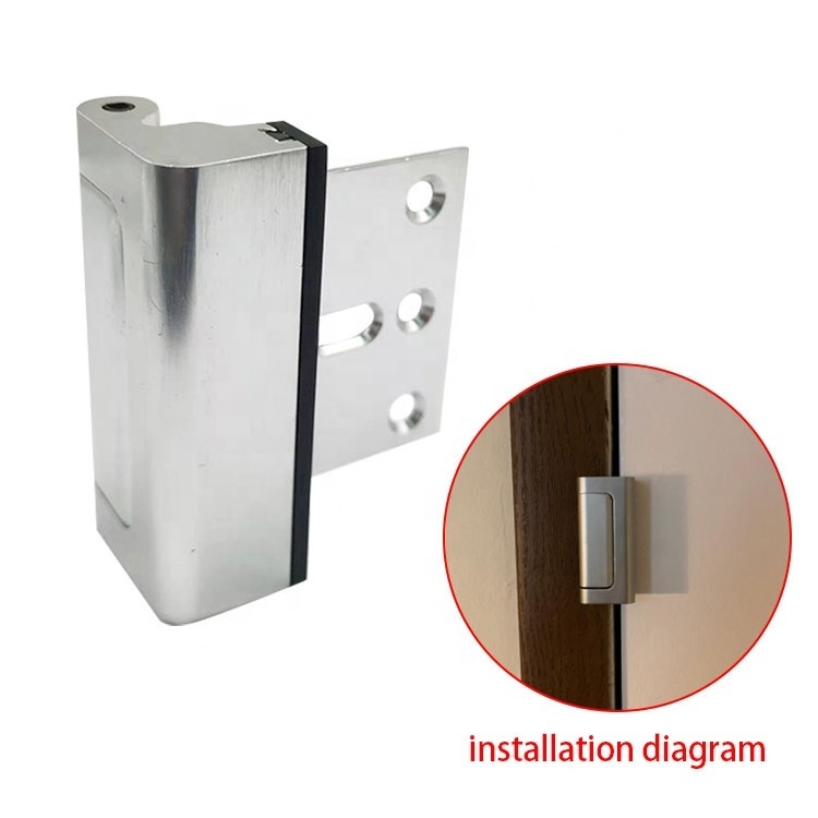 Home Security Door Lock Child Proof door  reinforcement lock for door reinforcement lock black