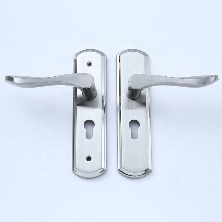 TOP Quality Zinc Alloy Interior Front Door Lock And Handle Double Door Handle Lock Lock Door Set