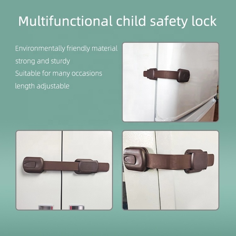 Baby Safety New Magnetic Drawer Fridge Lock Child Baby Proof Lock infant Magnetic Cabinet Lock