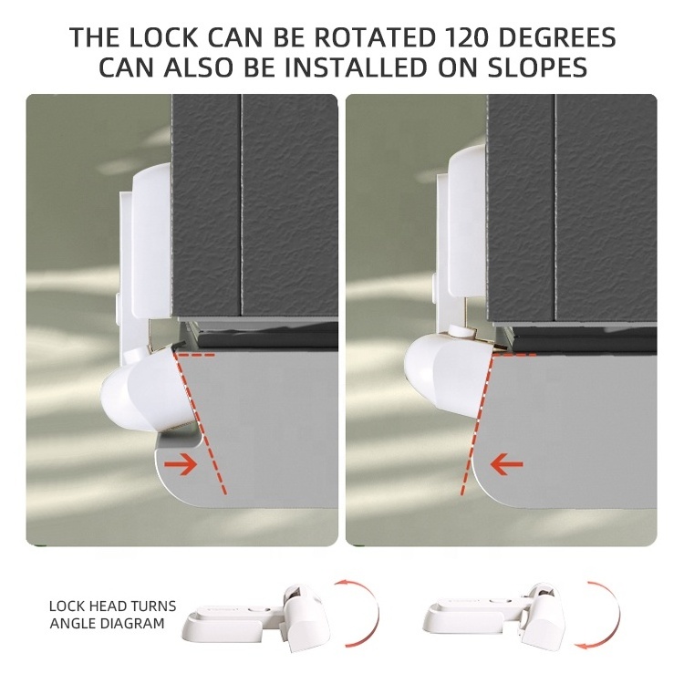 Home Refrigerator Door Lock Latch Catch Toddler Kids Child Baby Fridge Safety Baby Lock