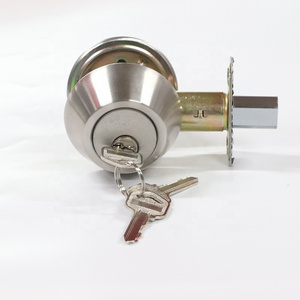 ULW Door Double Sided Lock With Keys Glass Hardware Steel Door Guard Security Hotel Door Guard Lock