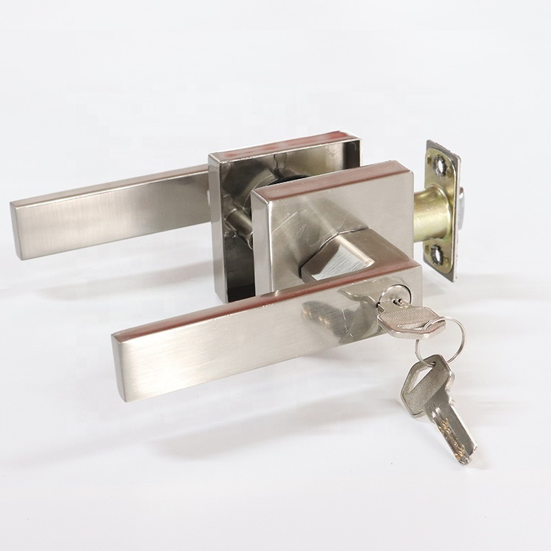 ULW Zinc Alloy Design Door Handle Lock Door Reinforcement Lock Security Door Guard Latch