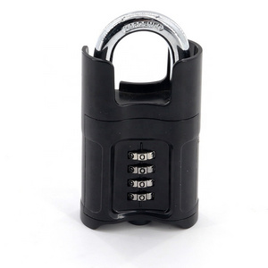 ULW Travel Portable Safe Combination Lock 4 Digit Outdoor Waterproof Padlock