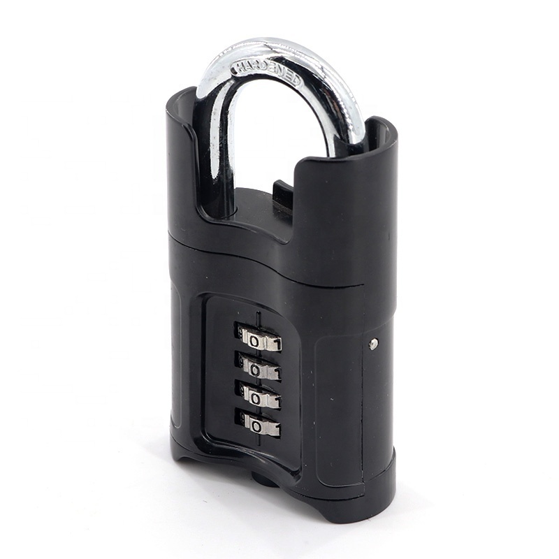 ULW Travel Portable Safe Combination Lock 4 Digit Outdoor Waterproof Padlock