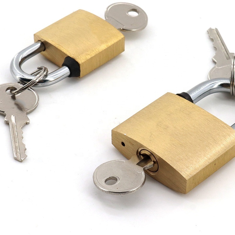 ULW Hot Selling Competitive Price Small Padlock With Master Key 30mm Pad Lock Brass Padlock