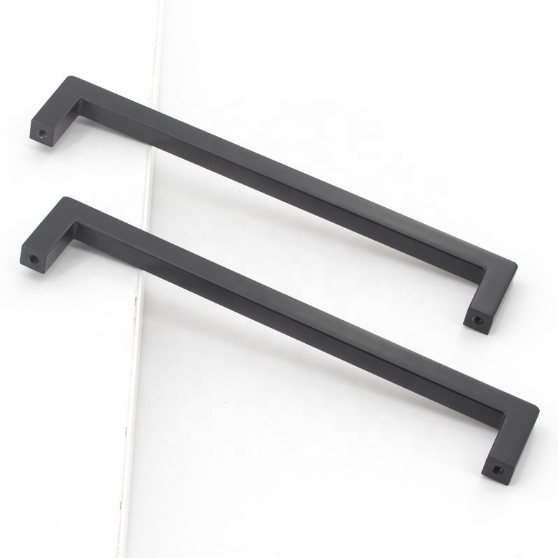 ULW  Cabinet Handle Mfg Unique Design Zinc Alloy Cabinet Handle Kitchen Cabinet Handle Square Tube Furn