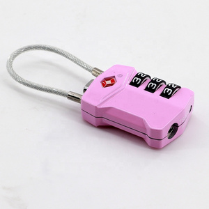 ULW With Steel Cable Combination Number Chain Lock Combination Lock For Cabinet Drawer Door