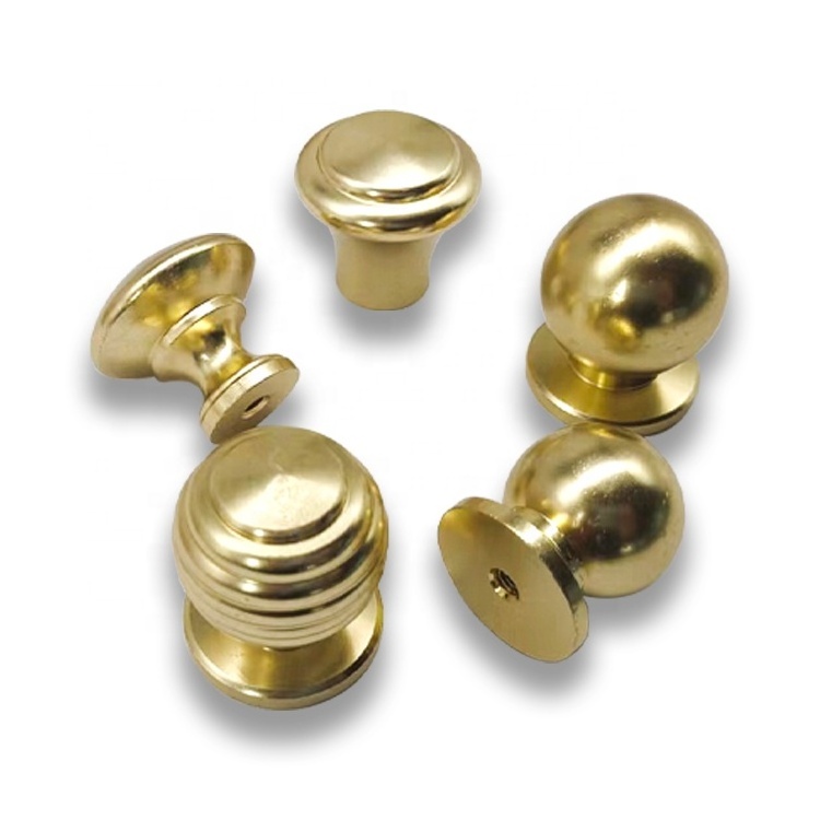 Furniture pull handle Aluminum drawer Door Handle & Knob Kitchen Cabinet door knobs for box cabinet knobs brass