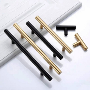 Modern Cabinet Handles And Knobs For Metal Kitchen Brushed Nickel Cabinet Handle Drawer Door Furniture Handle