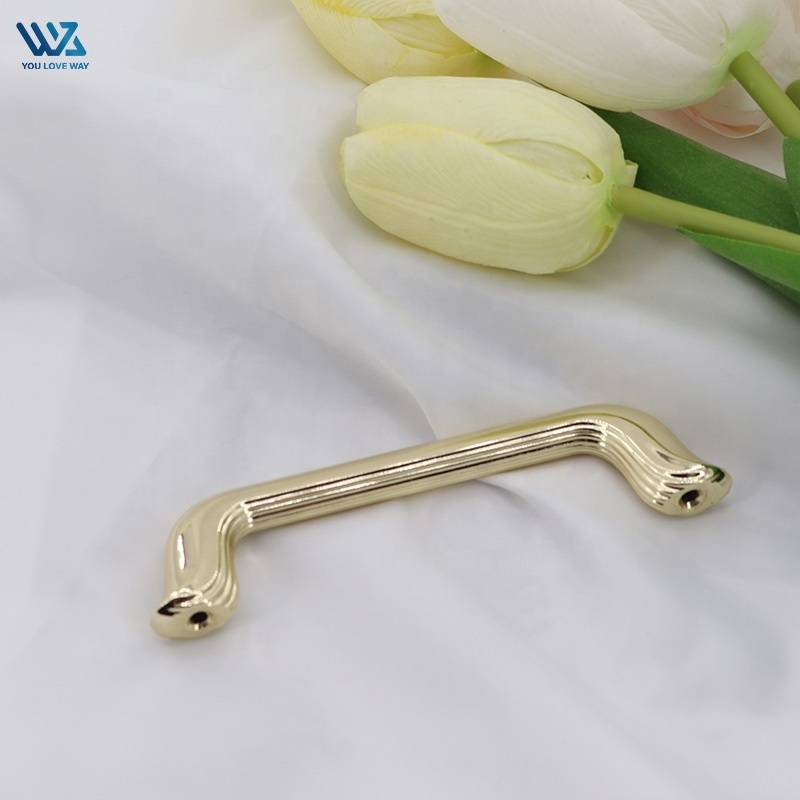 ULW Home Furniture Kitchen Cabinet Set With Handle Luxury Kitchen Cabinet Handles Gold Unique Cabinet Handles