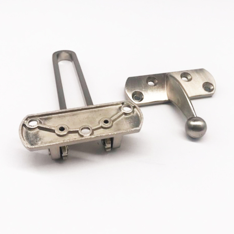 Top quality  Zinc Alloy large anti-theft door clasp for hotel safety door hardware security chain door guard