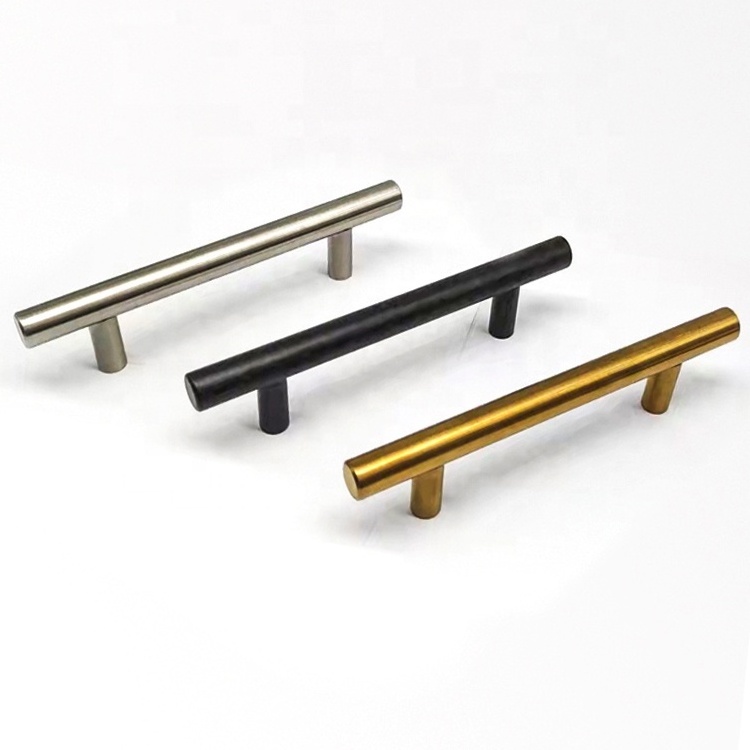 Modern Cabinet Handles And Knobs For Metal Kitchen Brushed Nickel Cabinet Handle Drawer Door Furniture Handle