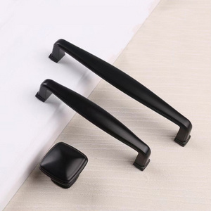 Bedroom Furniture Cupboard Drawer pulls Handle Vintage Drawer Handles Drawer Cabinet matte black Door Handle