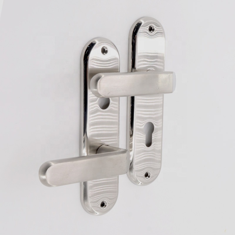 ULW Door Handle And Locks For Commercial Passage Bathroom Lever Lock Main Door Handle Lock