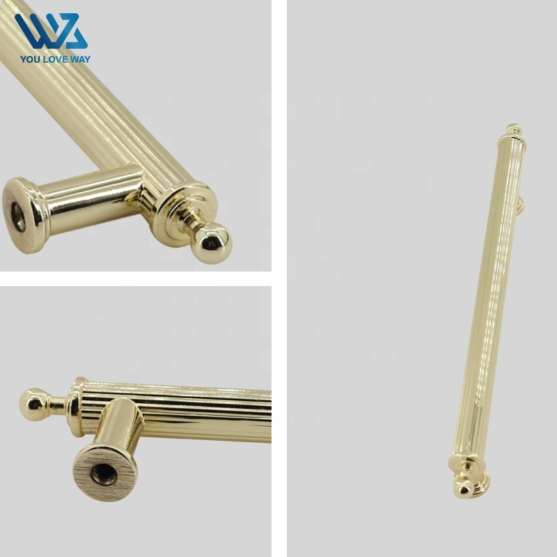 ULW Kitchen Cabinets Handles Gold Zinc Handles And Knob For Kitchen Cabinet Pull