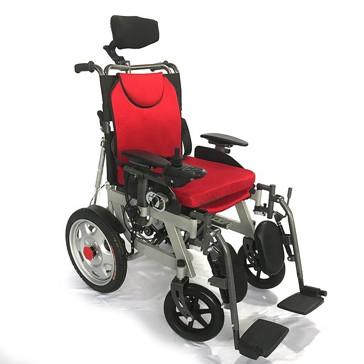 Cerebral palsy wheelchair rehabilitation therapy supplies lightweight elderly electric wheelchair