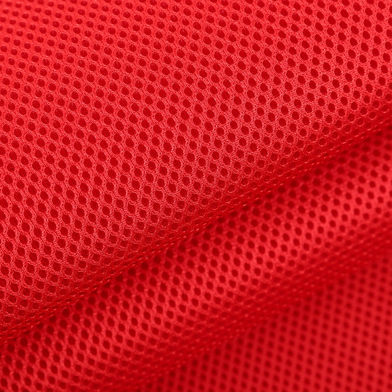 LS537 Sandwich Mesh Knitted Fabric Thicken Double Bottom 3d Air Spacer Mesh Fabric For Mattress Luggage