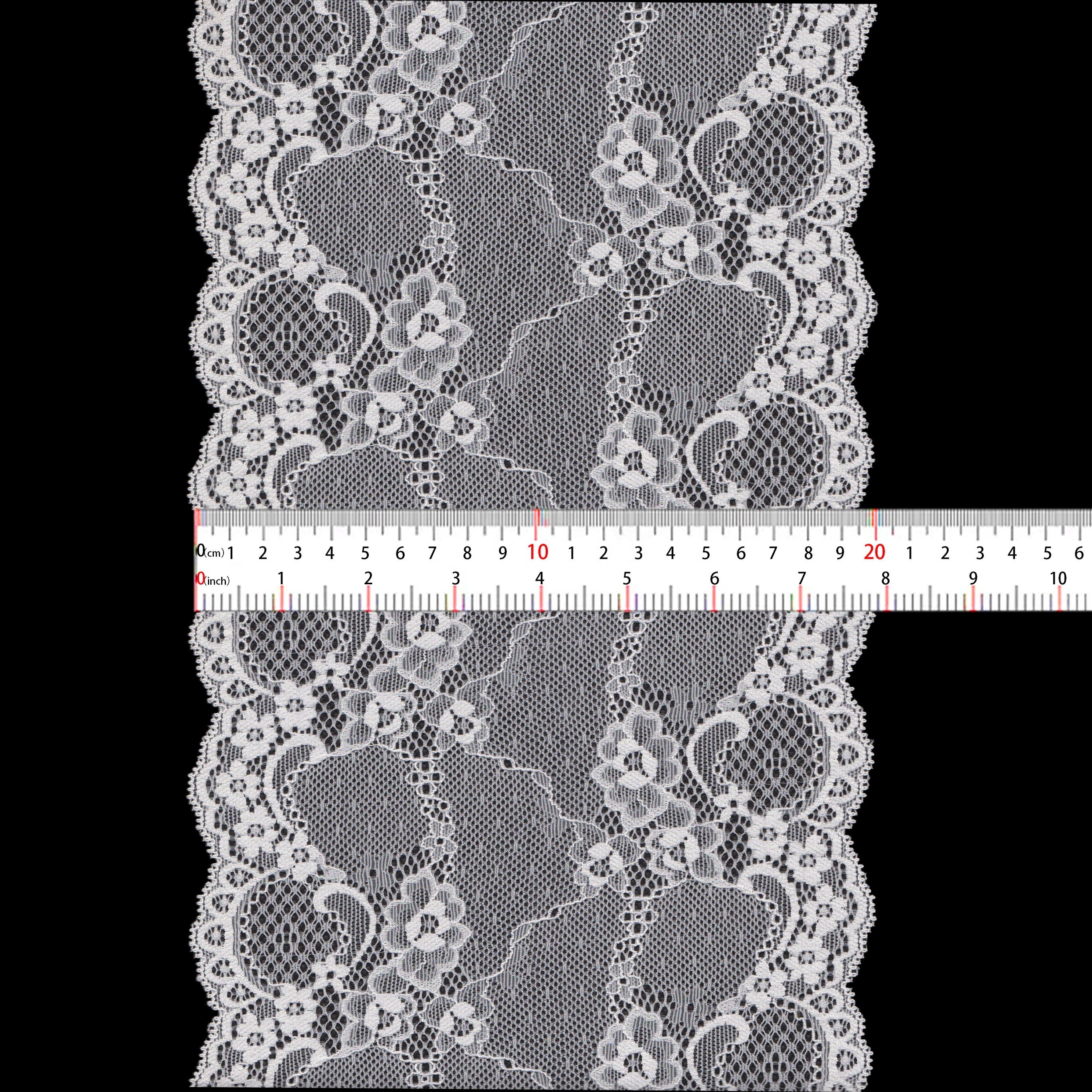 054858 Nylon Spandex Clothing Lace Decoration Elastic Mesh Lace Decoration Dress Material Trim