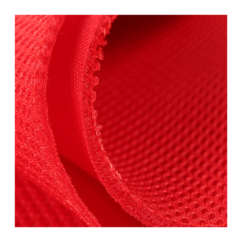 LS537 Sandwich Mesh Knitted Fabric Thicken Double Bottom 3d Air Spacer Mesh Fabric For Mattress Luggage