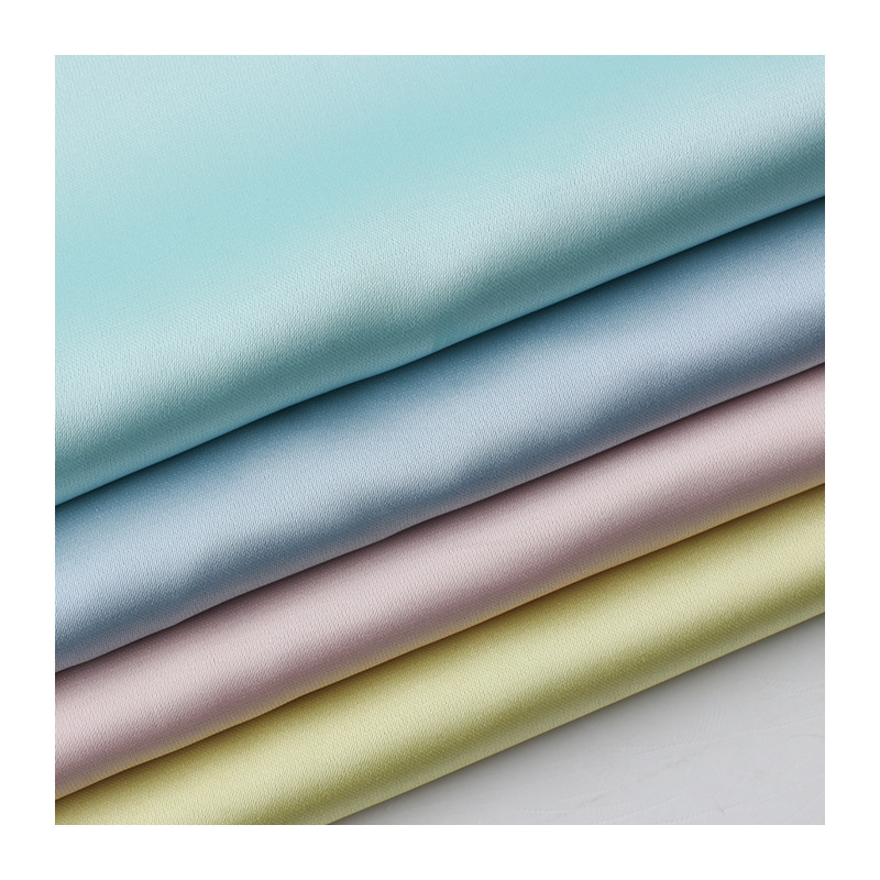 LS564 92g high-density stretch soft and smooth silk satin chiffon fabric for dress shirt clothing