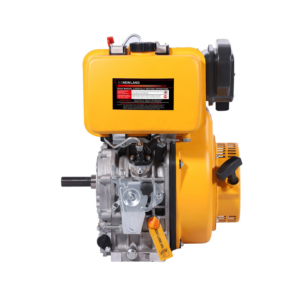 High quality China 4HP 5HP 10HP 12HP 14HP 15HP single cylinder 4 stroke air-cooled small diesel engine