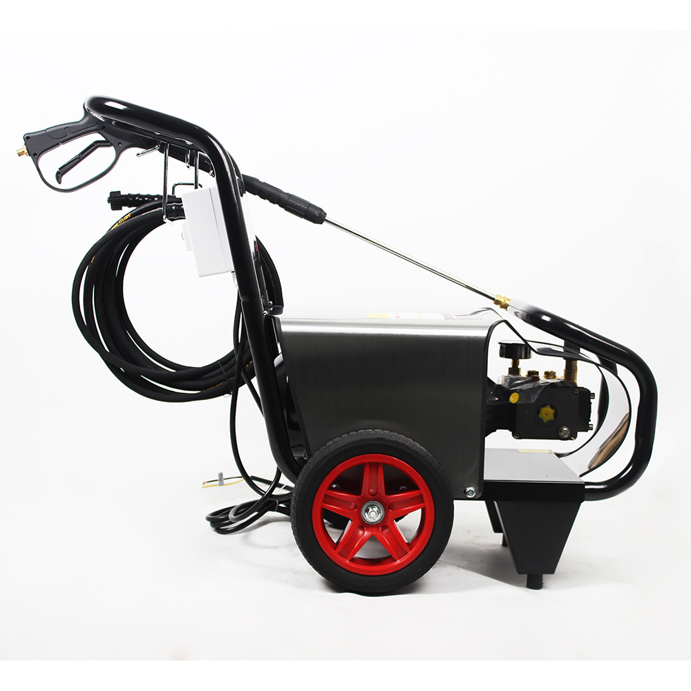 Newland 3kw 10inch wheels electric portable high pressure washer for car wash